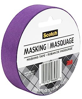 Scotch Expressions Masking Tape, 0,94-Inch x 20-Yards, Purple (MMM3437PUR) by Scotch