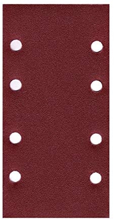 50x Schleifpapier 93 x 184 mm 8 Loch Körnung 40-180 Schleifblatt Schwingschleifer (60x Körnung MIX 40-180 je 10 Blatt)