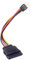 Delock Kabel Power SATA 15 Pin Stecker > Floppy 4 Pin Stecker 15 cm, Schwarz, Rot, Gelb, 15cm, 3 Stück