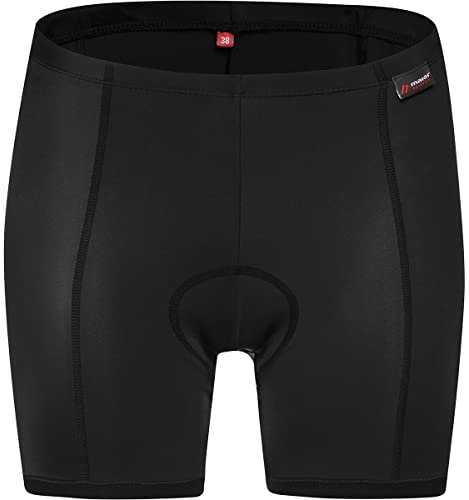 Maier Sports Damen Radhose Cycle Panty, Black, 38, 239301