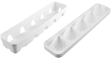 silikomart Moule en Silicone, Blanc, 30 x 17,5 cm