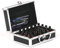 Urbanity Nail Polish Bottle Varnish Beauty Cosmetic Makeup Vanity Carry Case Briefcase Box Black