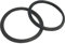 Anneaux en caoutchouc noirs Bulk Hardware pour bouchon de lavabo et bonde de vidage pop-up, 38 mm, lot de 2, anneaux de rechange