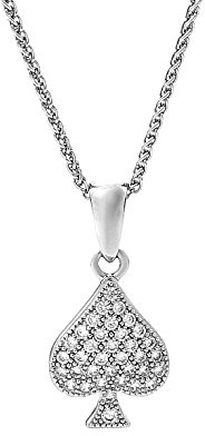 Orphelia Mädchen-Ketten mit Anhänger 925 Sterling Silber zirkonia ZH-7346