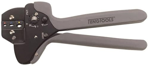 Ratcheting Crimping Plier with Three Heads