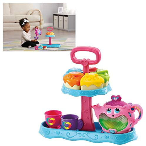 VTech - Tante Jet Set de thé - Multicolore - pour Garçons et Filles - De 1 à 4 Ans - Français parlé