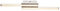LED-Deckenleuchte Deckenlampe Wohnzimmerlampe AMPHORE | Kunststoff | Nickelfarben | 1-flammig