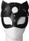 Ponacat Cosplay Maske für Halloween Party Ball Dance Frauen sexy halbes Gesicht Katze Leder Maske