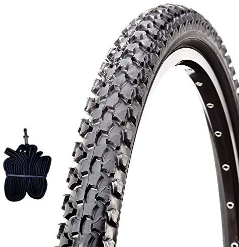 CST 1 Kammer + 1 Reifen, schwarz, für Mountainbike C-1027 20 x 1.90 (50-406) MTB Mountainbike Fahrrad Kinder