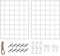 2er-Pack Wandgitter Weiß,Wanddekor, Multifunktionale Gitterwand, DIY Eisen Gitter der Fotowand Dekoration .Pinnwand Foto an der Memoboard Hängen in der Familie, Küche, Büro und so weiter (30 * 40 cm)