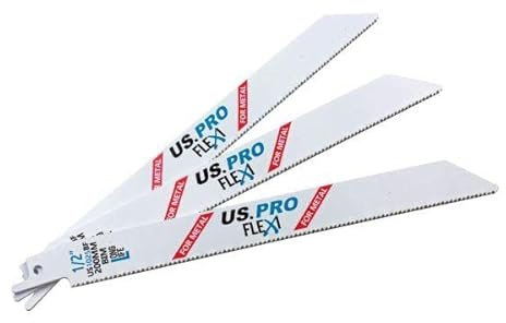 US PRO Tools 5 X 200MM Reciprocating Saw Blade for Metal US1025BF 9137