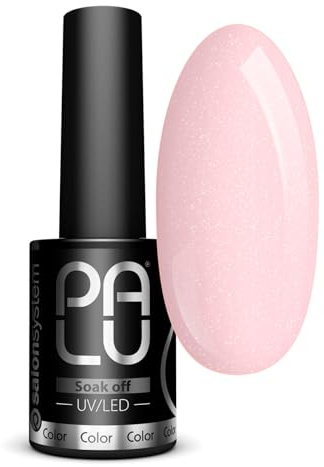PALU – UV Nagellack LED Hybridlack – Gel Nagellack UV ROMA – Glatte Oberfläche – Hohe Pigmentierung – hält bis zu 3 Wochen – Professionelle Qualität Nageldesign – 11 g – RO5 – Rosa