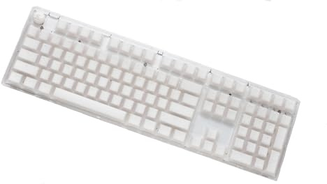 Ducky One 3 Aura White Gaming Tastatur, RGB LED - MX-Red (US)