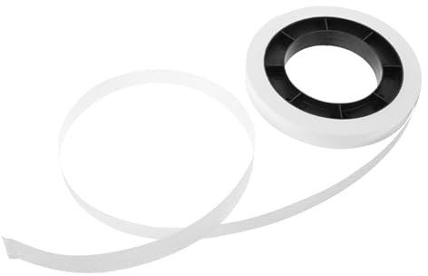 UKCOCO 1 Rolle Selbstklebender Geldhüllen Geldärmelband Selbstverschließendes Geldband Geldpapierverpackungen Geldorganisator Geldwickelband Geldbänder Für Bargeld Weiß Geschenkpapier