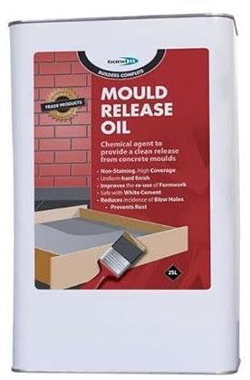 Bond-It Mould Release Oil Chemical Releasing Agent Straw For Concrete 25L