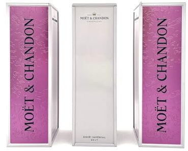 Coffret edition limitée - Champagne Moët Rosé - 3 rosés - 3x75cl