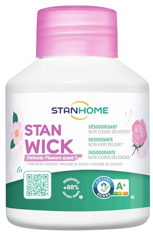 STANHOME Stan-Wick Nota Velo de pétalos 250ml. Stan Wick Desodorante. Formato Antiguo