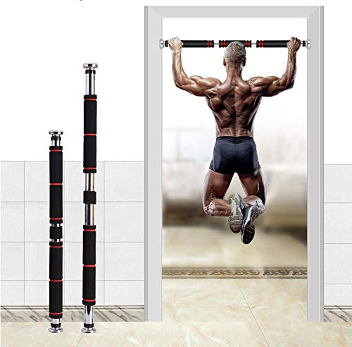 Klimmzugstange für die Tür, keine Schrauben, Türlager, 100 kg, für Heim-Fitnessstudio, Training, Fitnessgeräte, Training, Sport, Klimmzug
