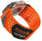 ULTIMAL Armband Kompatibel Mit Apple Watch Ultra 10 9 8 7, Nylon Woven Loop Armband, Klettverschluss-Design, Extra Breit 32mm, Orange, 44mm-49mm