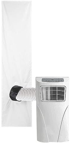 Joint de fenêtre de climatiseur portable 300 cm Tapis de fixation imperméable réglable Kit de fenêtre de climatisation mobile universel, kit de joint de fenêtre AC