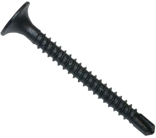 PARCO Deutsche Premium Schnellbauschrauben, Gipskartonschrauben, Rigipsschrauben, Gipsplattenschrauben | Schwarz, 3,5x25mm mit Bohrspitze PH2 Typ 142 1000 Stück