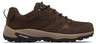 Columbia Men's Redmond Iv Low Waterproof Mid Rise Trekking and Hiking Boots, Cordovan Tangy Orange, 50 EU
