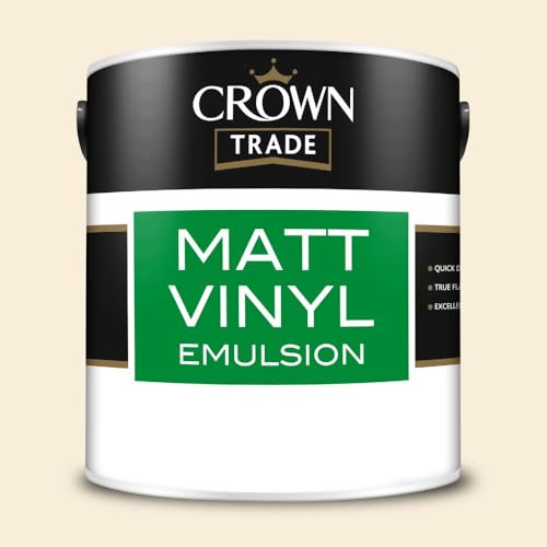 CROWN TRADE MATT VINYL SNOWDROP 2.5L