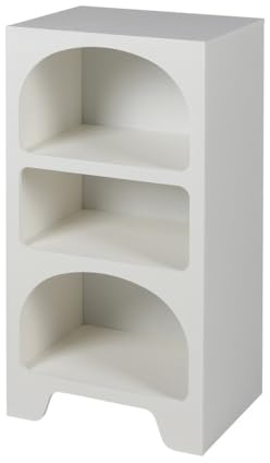 Urban Living Regal mit 3 Fächern Gallery – Organisches Design – 45 x 35 x 90 cm