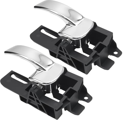 MospdyGear 80670JD00E 2 PCS Car Interior Door Handle Left Right Front Rear, Replacement for Nissan Qashqai 2007-2013, Replaces 80671JD00E