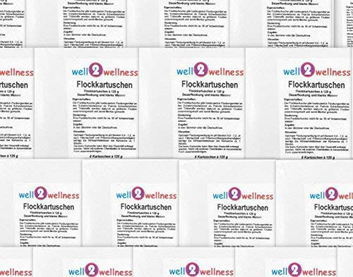 flockka Cartouches/floculant Cartouches de 10 kg (80 x 125 g)