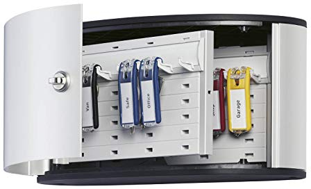 Durable Schlüsselkasten Key Box 12, für 12 Schlüssel, silber, 196023