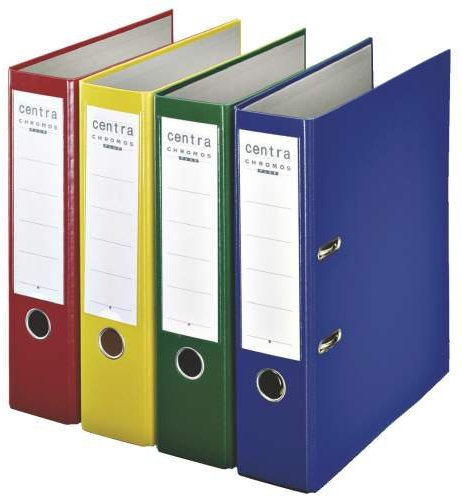centra Ordner PP Chromos A4, 80 mm violett