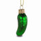 Weihnachts-Gurke - Christbaumschmuck aus Glas - H:6cm