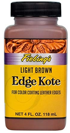 Fiebing's Kote Borde Borde de Acabado 4 oz (marrón Claro)