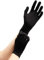 Soft Bamboo Cotton Gloves for Adults & Kids, Thin, Thermal, Touchscreen, Breathable, Hypoallergenic, Liner Gloves for Eczema & Sensitive Skin, Neuropathy Relief for Chemo Patients (Black, Small)