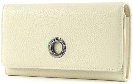 Mandarina Duck Mellow Leather L Purse L Cream-White