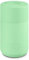frank green Reusable Cup with Push-Button Lid, Triple Wall Vacuum Insulated Coffee Cup Travel Mug, Flask for Hot and Cold Drinks, Stainless Steel - Mint Gelato, 12oz/340ml
