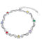 Lam Hub Fong Personalisierte Damen Unendlichkeit Armband mit 2-7 Namen Einstellbare Gravur Liebe Freundschaft Armbänder Für Mutter Tochter Geschenk Für Muttertag Geburtstag Weihnachten (7 Namen)
