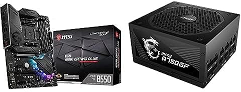 MSI MPG B550 Gaming Plus + MPG A750GF