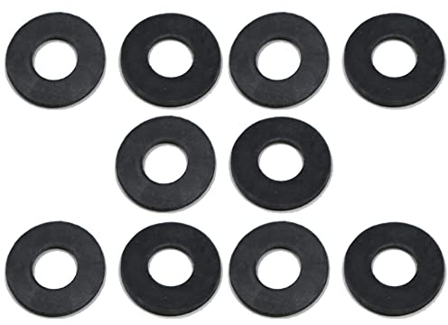 fiXte Lot de 10 joints flexibles en caoutchouc pour tuyau de machine à laver Diamètre extérieur 11 mm Diamètre intérieur 25 mm