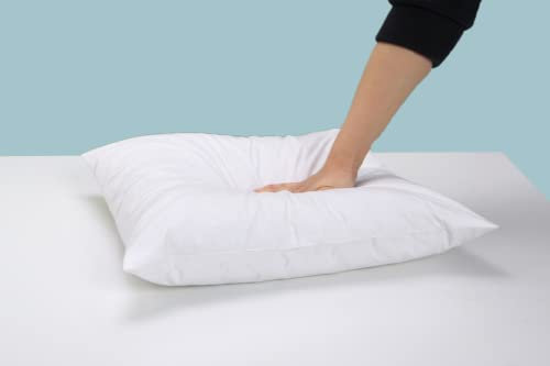 Homespace Direct 100% Duck Feather Cushion Inner Insert Pad Scatter 100% Cotton Cover (4, 22x22 (56x56cm))