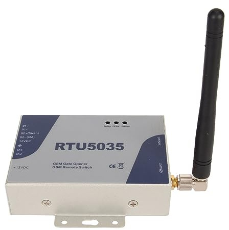 GSM Toröffner, Programmierbarer Fernzugriffscontroller mit SMS Smart Alarm, Unterstützung für Mehrere Benutzer, Mobiltelefon Zugangscontroller für Parkplätze, Lagerhallen