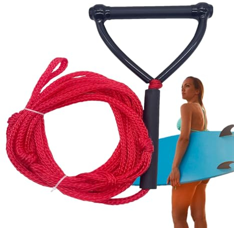 Wasserski-Seil zum Aufwachen - Surfseil mit Griff | Cyberoctopus Set Seil und Griff schwimmender Wasserski Zugseil für Wasserski
