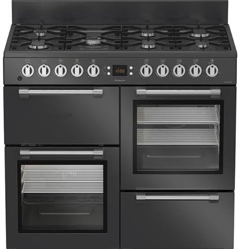 Leisure Cookmaster 100 100cm Dual Fuel Range Cooker - Anthracite - A Rated