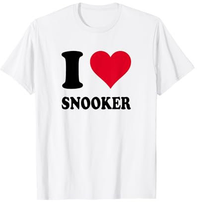 Ich Liebe Snooker T-Shirt