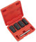 Sealey Sx201 Locking Wheel Nut Removal Set 17 19 21 22Mm 1/2Sq Drive