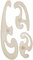JPC BurmesterKurvensatz, 3teilig, rauchgrau 3457709690259