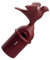 Alessi Silbato de reemplazo de aves para placa de hervidor [Rojo][Paquete de 1]