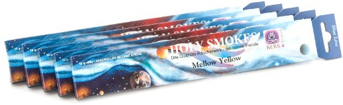 Berk HS-1-P5 Räucherstäbchen, 5 x Mellow Yellow, blau Line