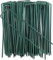 Suinga 100 Grapas para Jardin, Cesped Artificial, Estacas de Fijacion para Mallas, Clavo Metal Galvanizado, Anclaje Césped Artificial, Verde